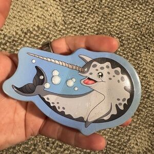 Narwhal Wild Berry Sour candy tin